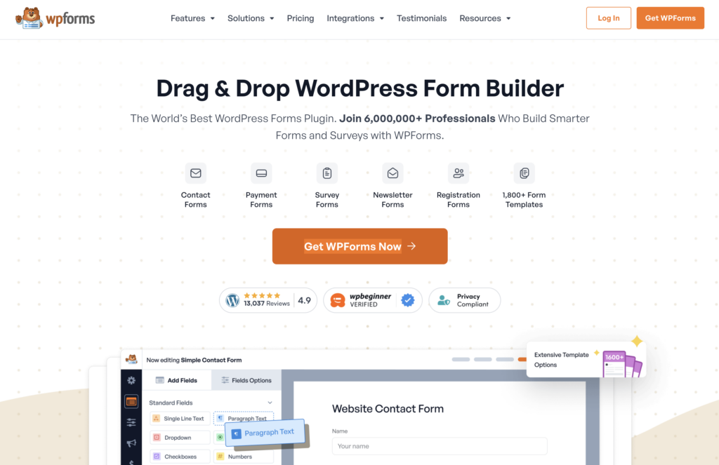 The Best WordPress Form Plugin in 2025 | WP Venture